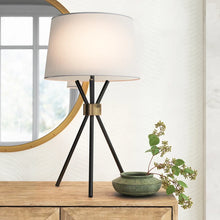 Load image into Gallery viewer, Carmine Metal Tripod Lamp by Joss &amp; Main - 25&quot; high