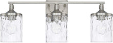 Load image into Gallery viewer, HomePlace Lighting Colton clear water glass vanity wall light