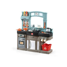 Load image into Gallery viewer, Step2 854800 Best Chef&#39;s Kitchen Playset, Blue/Black/Brown